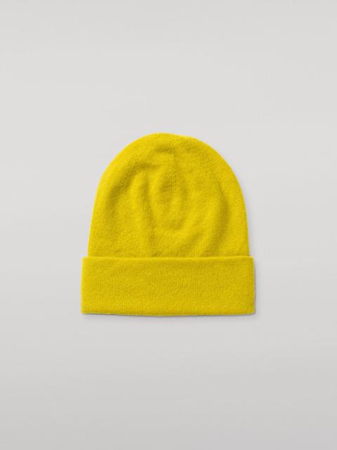 Braemar Yellow Cashmere Beanie
