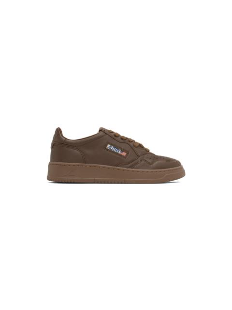 Brown Medalist Low Sneakers