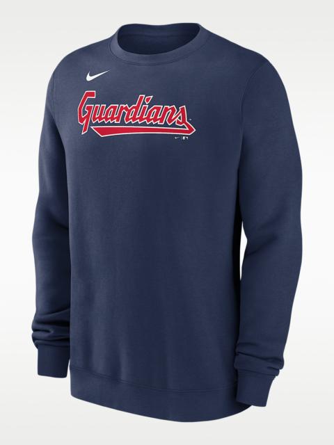 Cleveland Guardians Wordmark Men's Nike MLB Pullover Crew