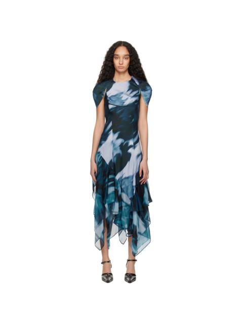 Blue Hillary Maxi Dress