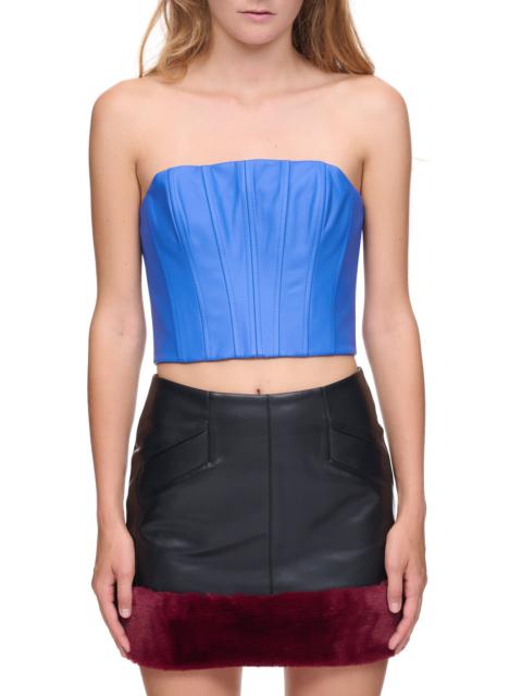 Vegan Leather Corset