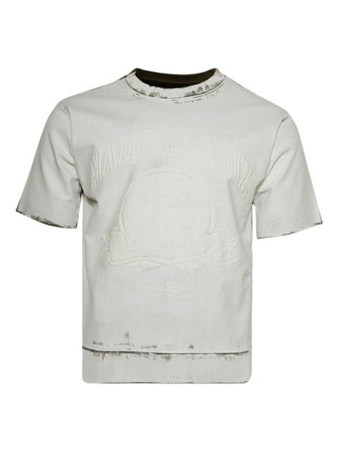 logo-embroidered T-shirt