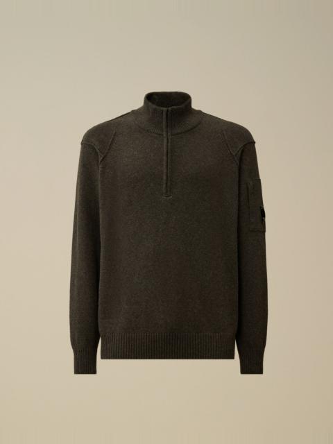 Lambswool GRS Half Zip Sweater