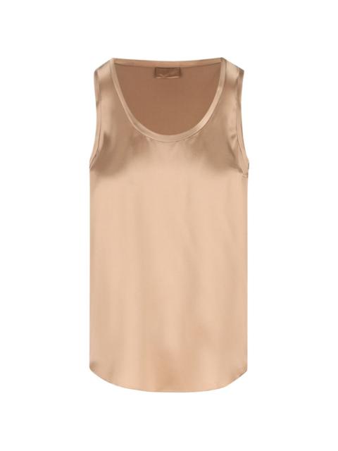 scoop-neck tank top