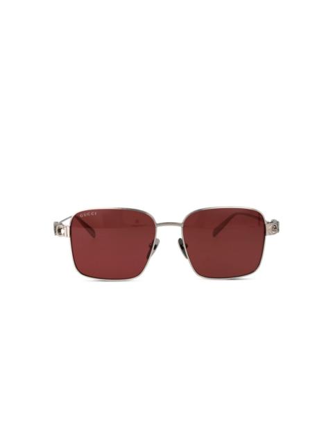 square-frame sunglasses