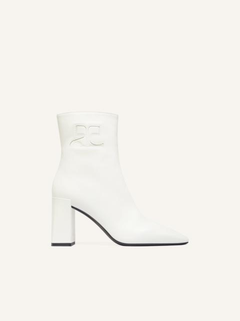 HERITAGE SHADOW LEATHER ANKLE BOOTS