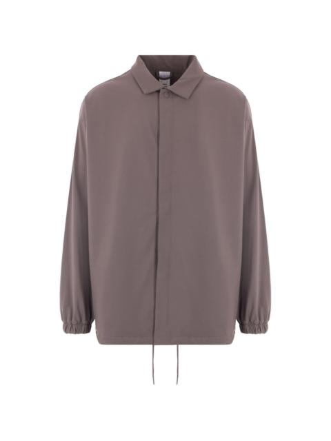 basketball logo print jacket