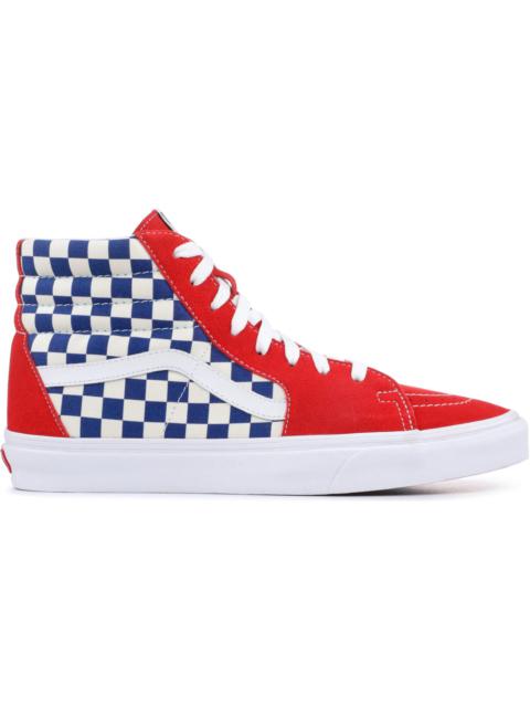 Vans Vans Sk8 Hi BMX Checkerboard True Blue Red REVERSIBLE