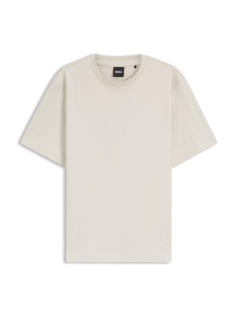 RELAXED-FIT T-SHIRT IN MERCERIZED COTTON
