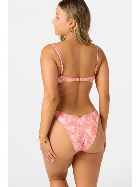 Nayomi Floral Pismo Bralette Top