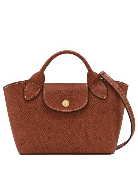 Épure XS Tote bag Brown - Leather