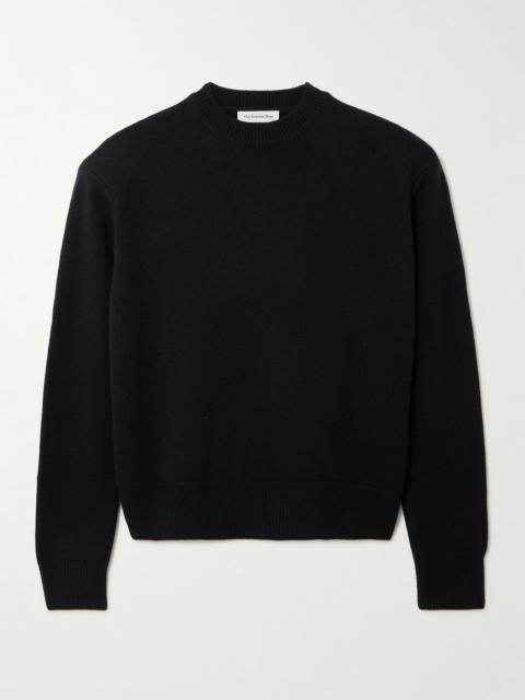 Rafaela Cropped Merino Wool And Cashmere-blend Sweater