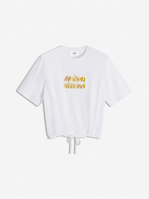 BUBBLE LOGO DRAWSTRING COMFORT TEE-SHIRT