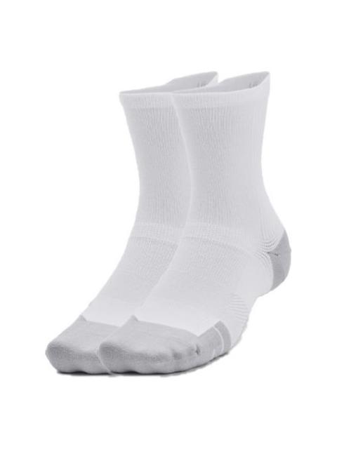 Under Armour Iso-Chill ArmourDry Mid Socks 'White' 1376079-100