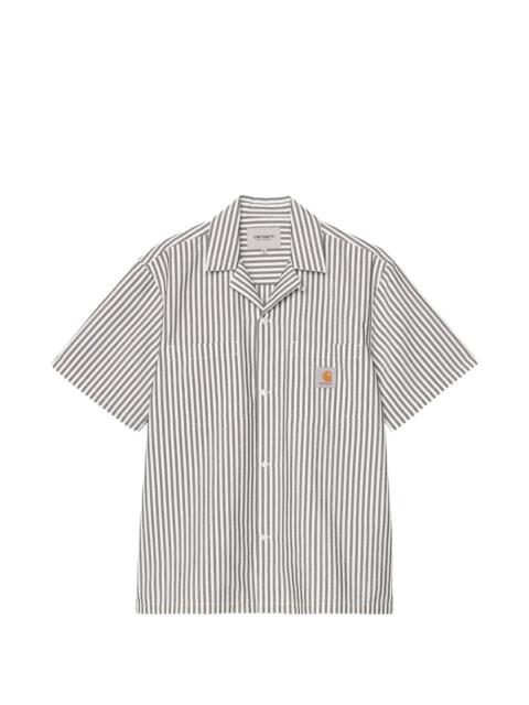 Carhartt S/S Leavel Striped Shirt