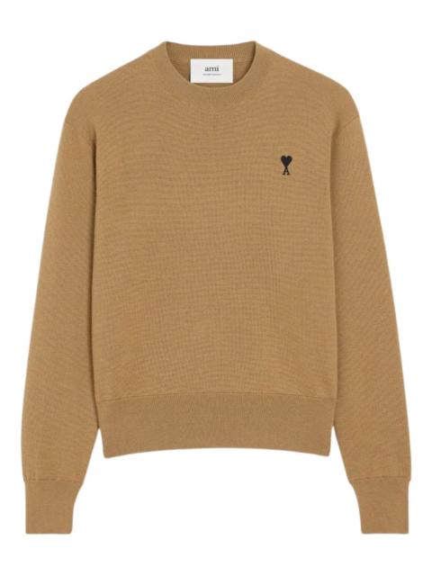 logo crew neck knitwear