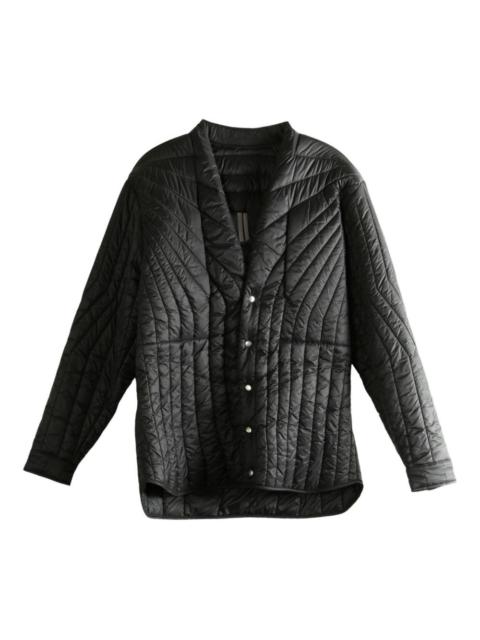 quilted panelled jacket