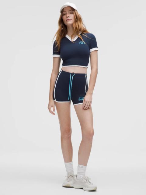 Nulu Sporty Trim High-Rise Short 3"