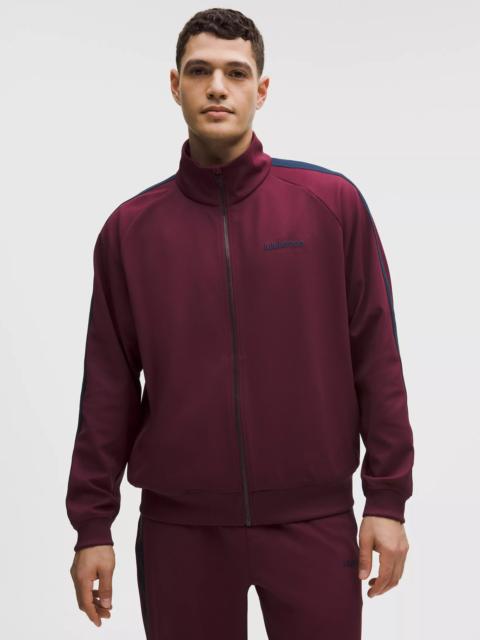 Pique Relaxed-Fit Track Jacket