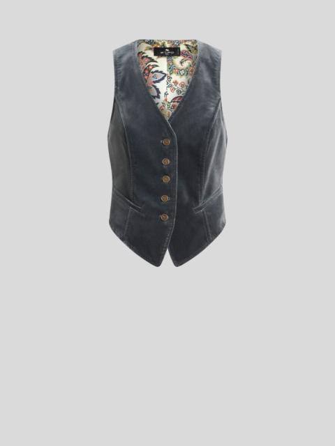 VELVET WAISTCOAT