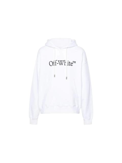 OFF-WHITE From Italy Design White Skate Hoodie White