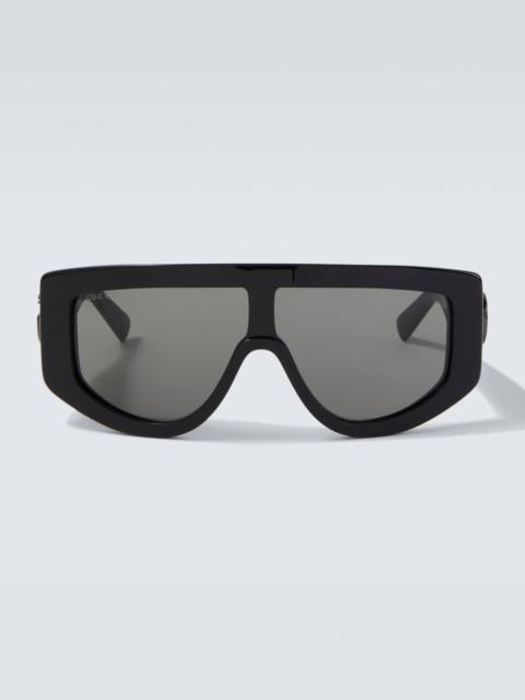 Double G flat-top sunglasses