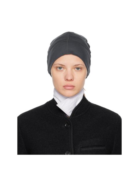 Black Polar Jersey Beanie