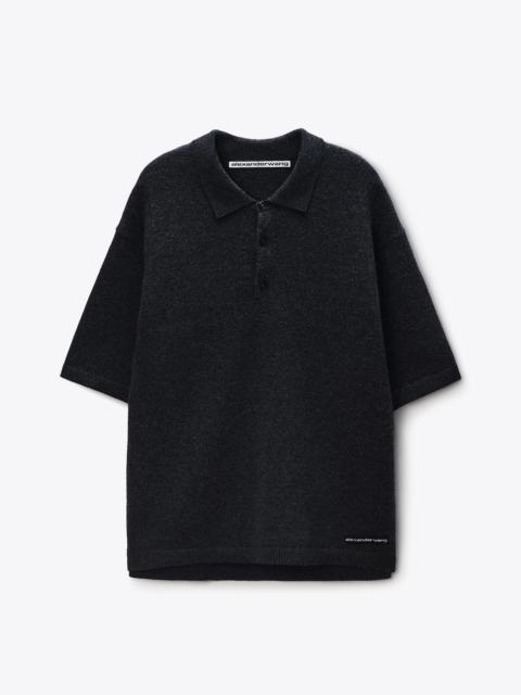 Wool Polo Shirt