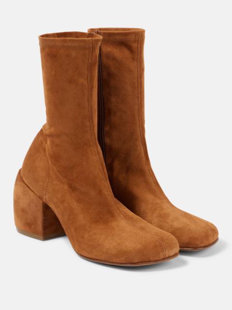 65 suede ankle boots
