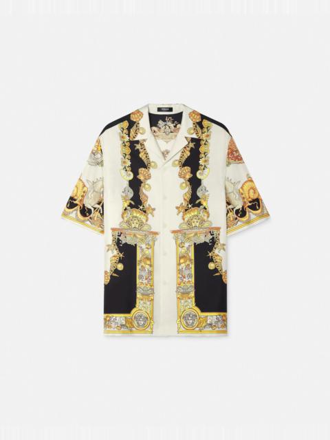 Coral Theatre Silk Shirt