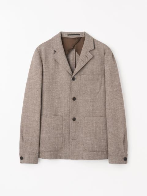 Harrison Wool-Linen Overshirt