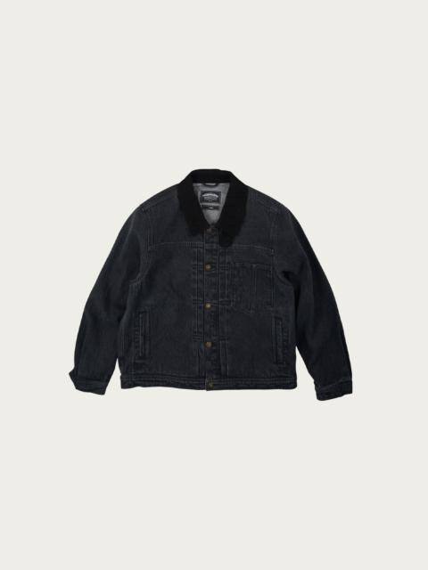 Washed Denim Trucker - Black