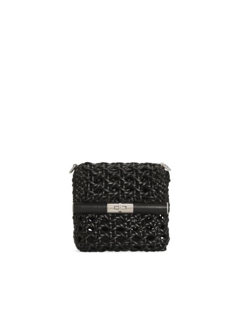 openwork shoulder bag