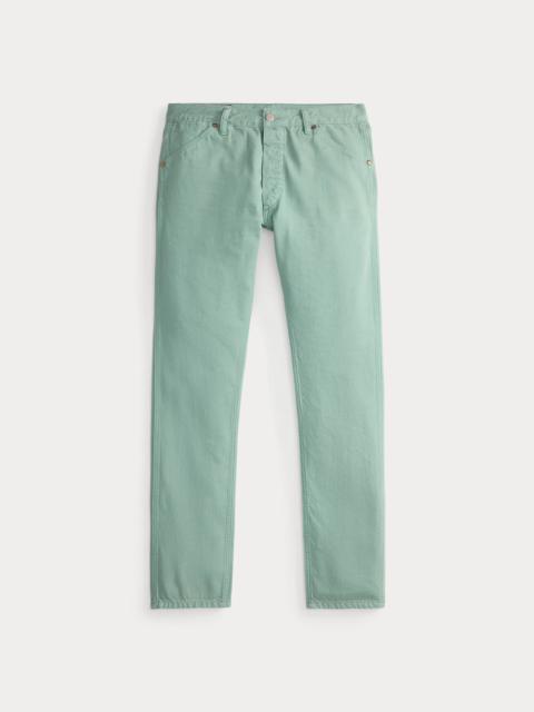 High Slim Turquoise Jean