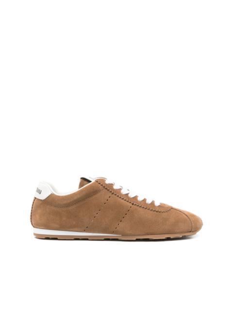 Plume suede sneakers