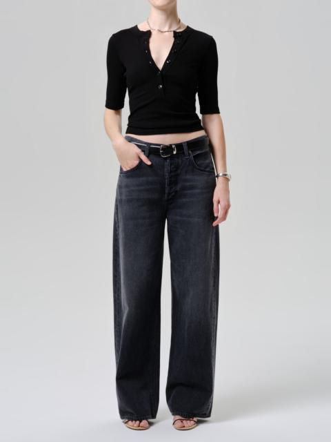 Nali Short Sleeve Henley
In Black