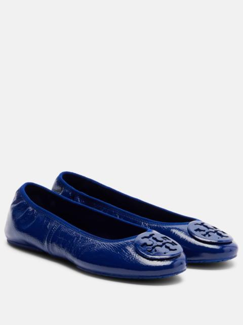 Reva Travel leather ballet flats