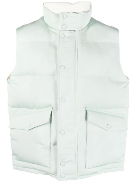 logo-print gilet