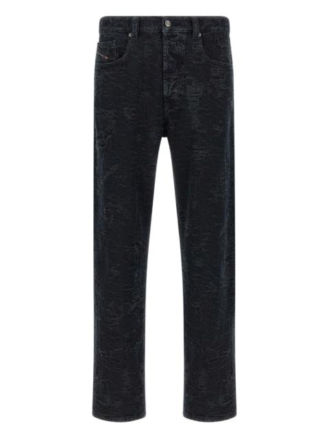 destroyed-effect jeans