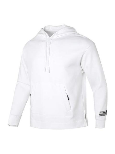 Under Armour Summit Fleece Hoodie 'White' 1377173-100