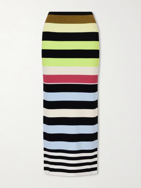 Striped Maxi Skirt