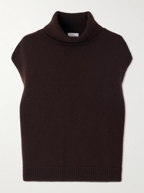 Wool And Cashmere-blend Turtleneck Tank