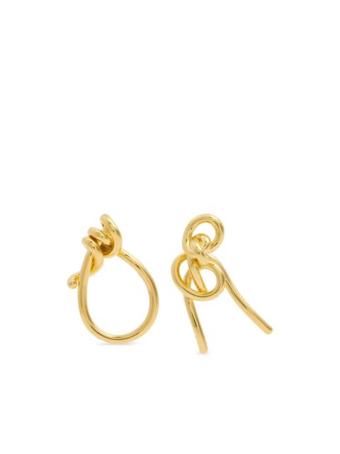 Notsobig knot drop earrings