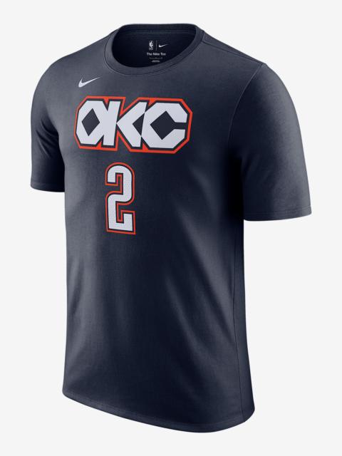 Oklahoma City Thunder Essentials City Edition Men's Nike NBA T-Shirt