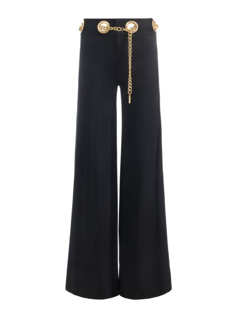 OLIVIA WIDE LEG CHAIN BELT PANT