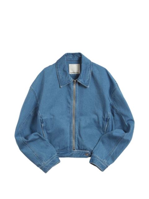 Spencer collar zip jacket