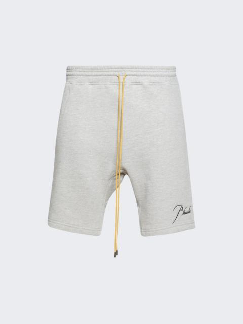 Classique Sweatshort Heather Grey And Black