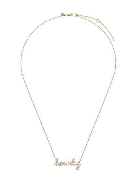14K Gold, Diamond Necklace gold