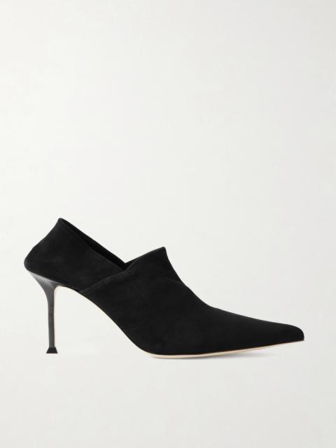 Helix Suede Pumps