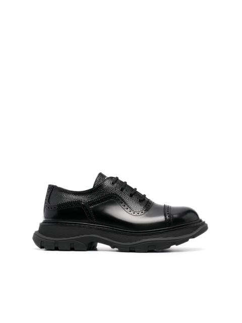 Hybrid leather brogues